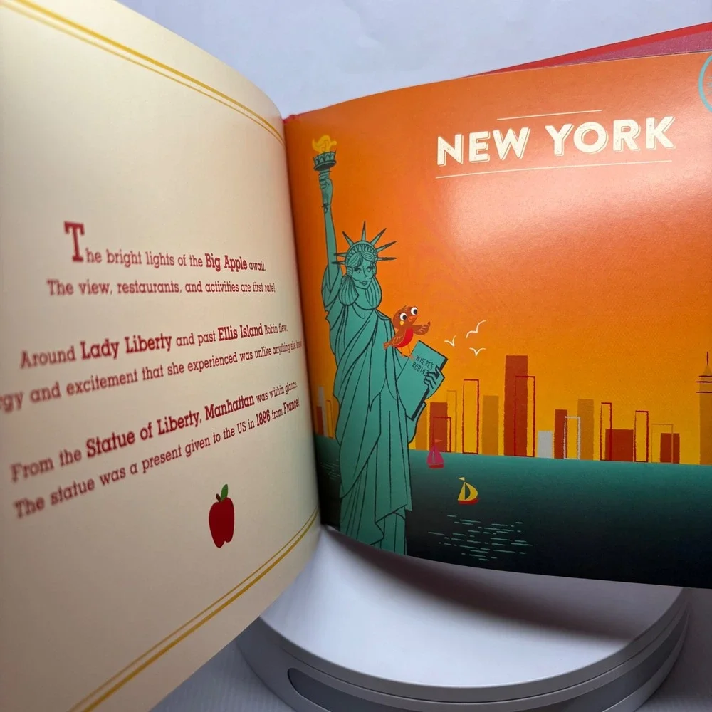 Where Is Robin First‎ Edition Childrens Book Created Robin Barone Illustrated